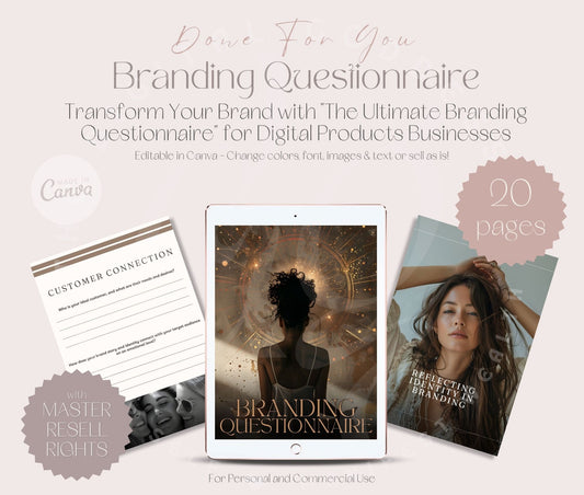 Branding Questionnaire with MRR